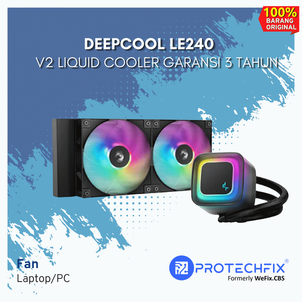 DEEPCOOL LE240 V2 LIQUID COOLER GARANSI 3 TAHUN