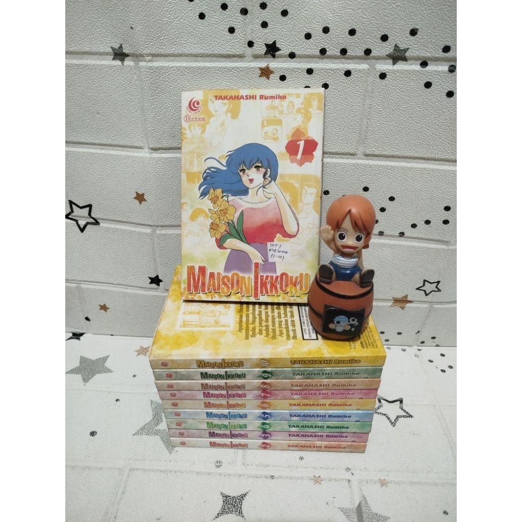 Komik Maison Ikkoku 1-10 set-1