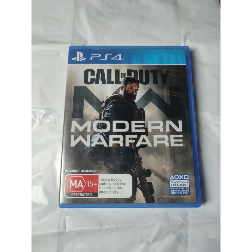 BD PS4 Call of Duty Modern Warfare 2019 Region 4 Original COD MW 2019