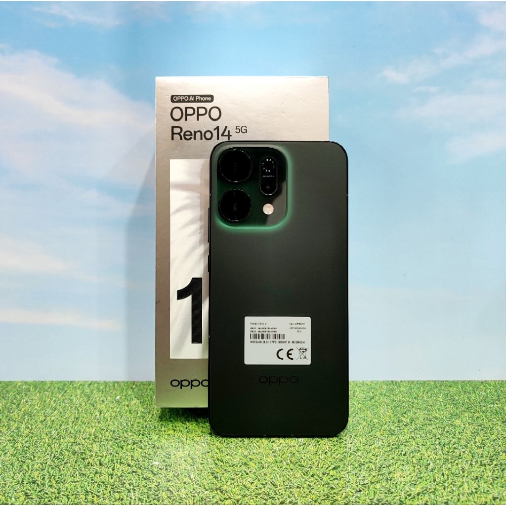 OPPO RENO 14 5G 12/256GB SECOND FULLSET ORIGINAL BERGARANSI