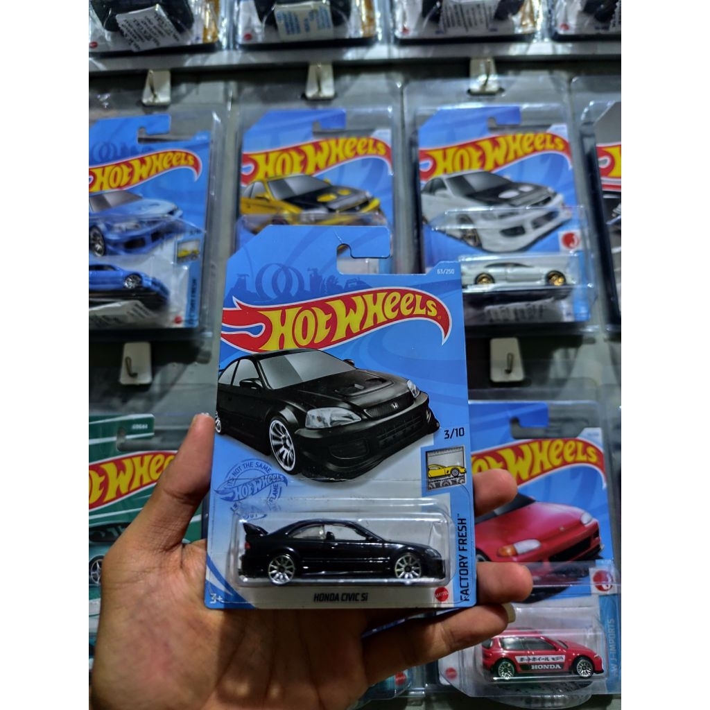 Hot Wheels Honda Civic Si (Hitam)