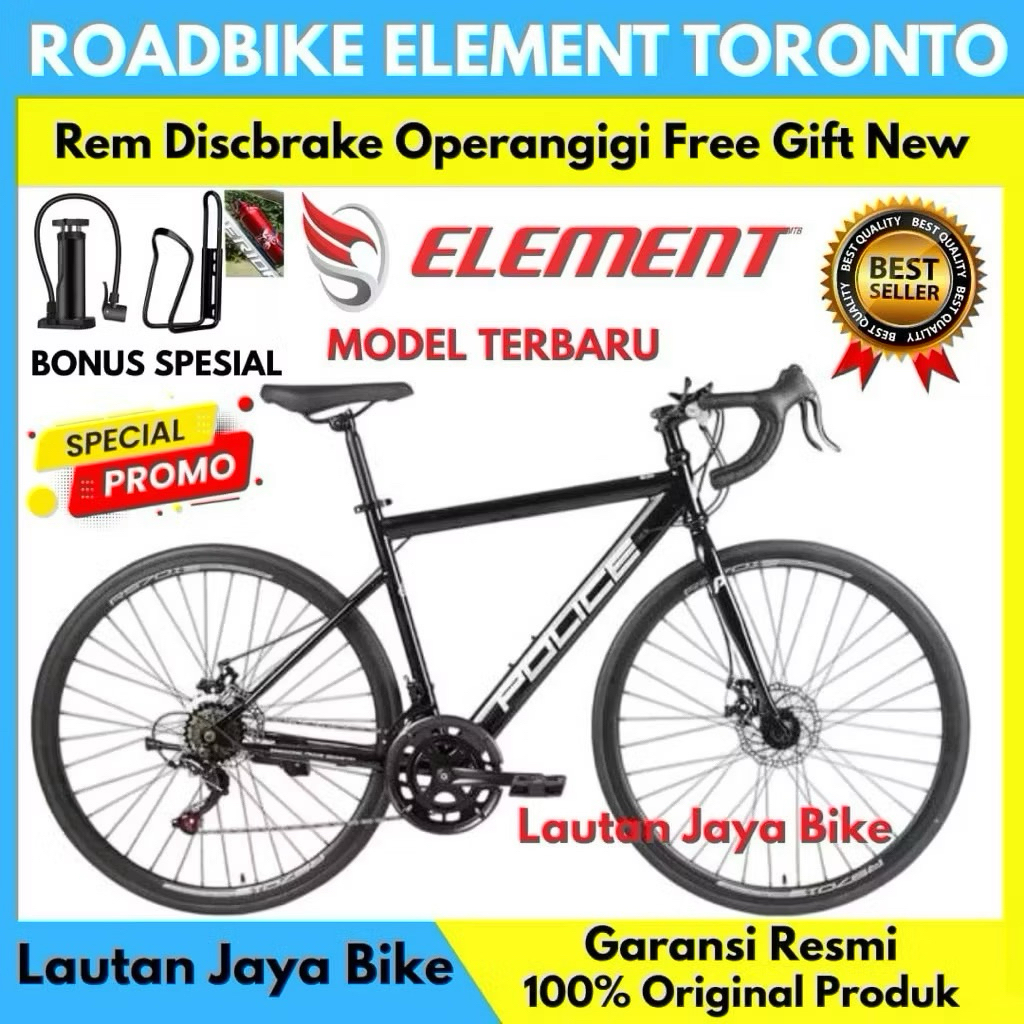 Sepeda Roadbike 700c Element Police Toronto Terbaru