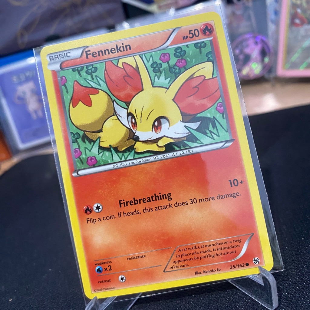 Fennekin 25/162 TCG Vintage Pokemon BREAKthrough 2015