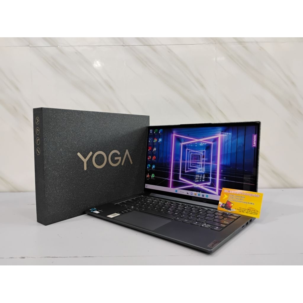 LAPTOP LENOVO YOGA SLIM 7 141TL05 SECOND LIKE NEW FULSET SIAP PAKAI