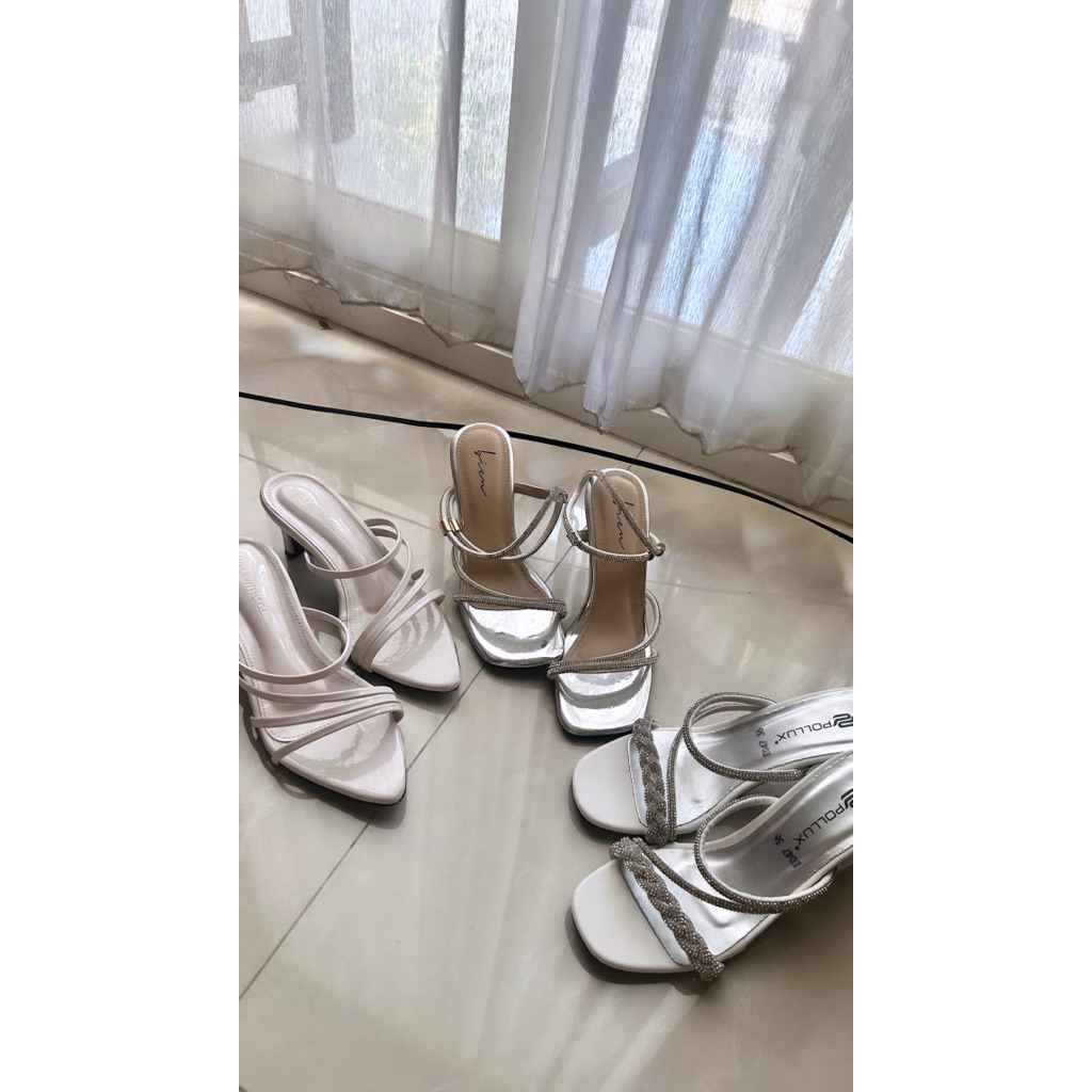 HEELS / SANDAL TINGGI WANITA PESTA PRELOVED