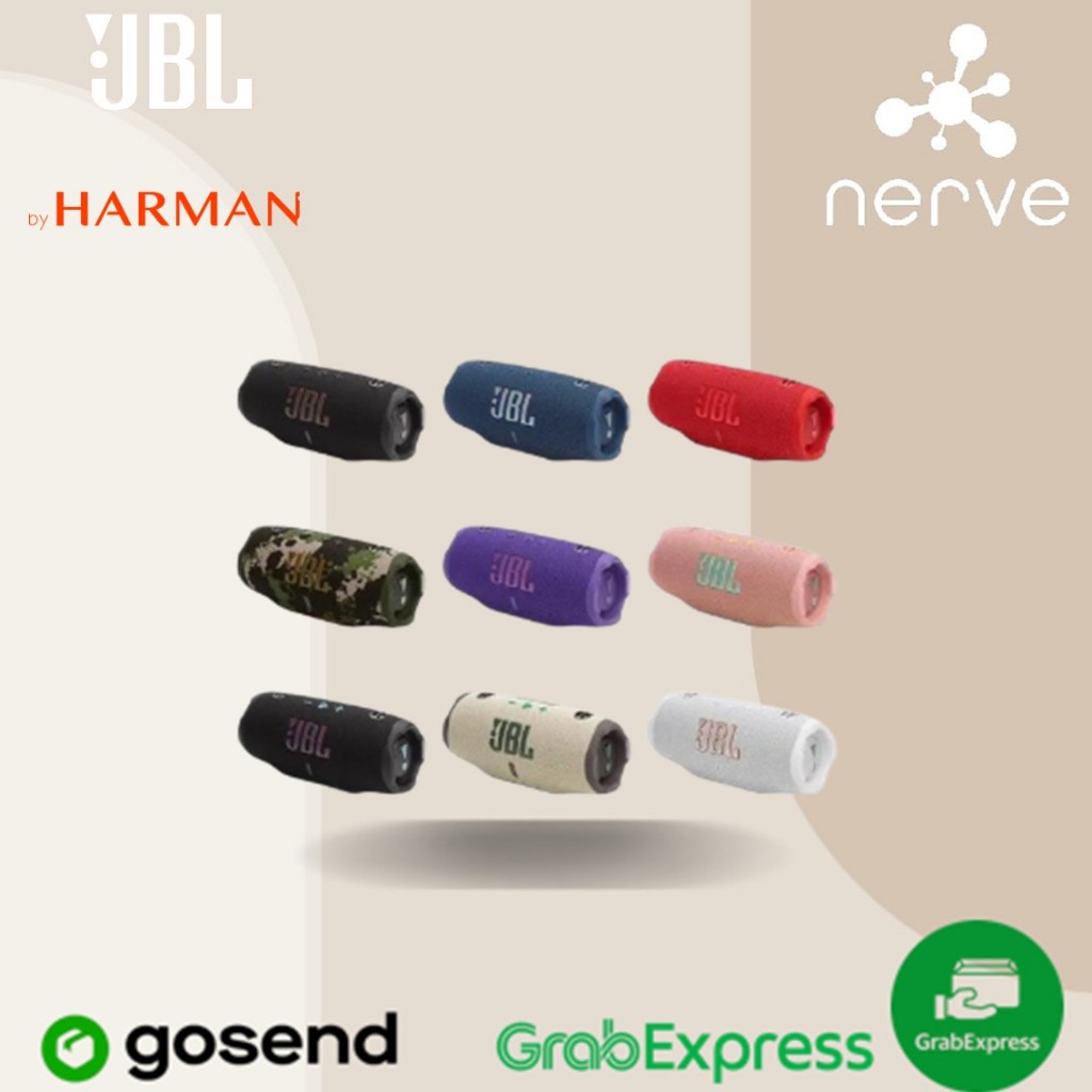 JBL CHARGE 6 Powerful JBL Pro Sound with AI Sound Boost