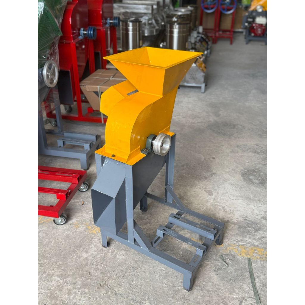 Mesin Cacah Rumput Mini Multifungsi Pencacah Rumput Kecil