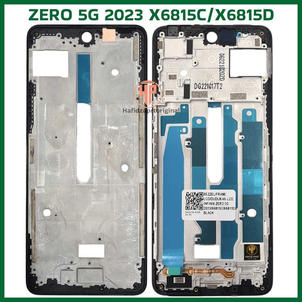 Bazzel Frame Dudukan Lcd Infinix Zero 5G 2023 X6815C / X6815D New