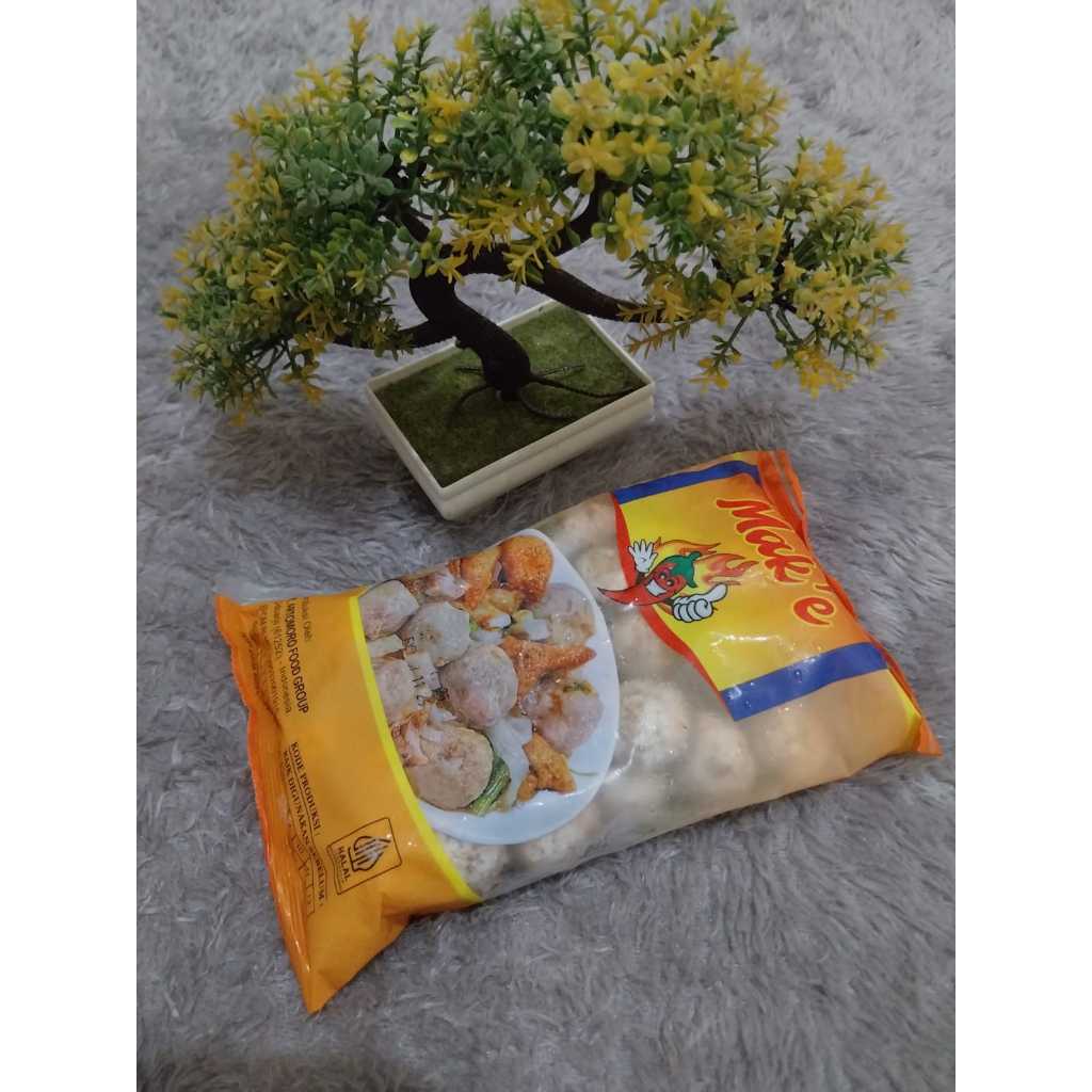 Mak e Bakso Super Pedas Pentol Pedas Isi 50 Biji 500 gr
