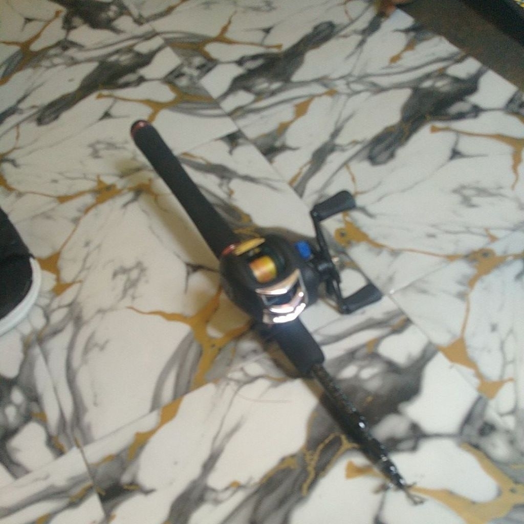 Set Joran Pancing Spinning Aquapro Serat Karbon Kuat