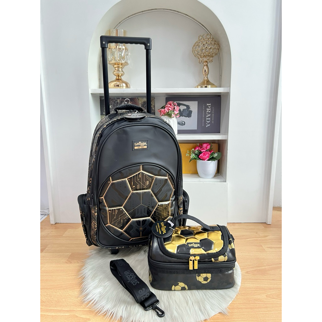 TAS ANAK SMIGGLE SERIES - BALL GOLD SET