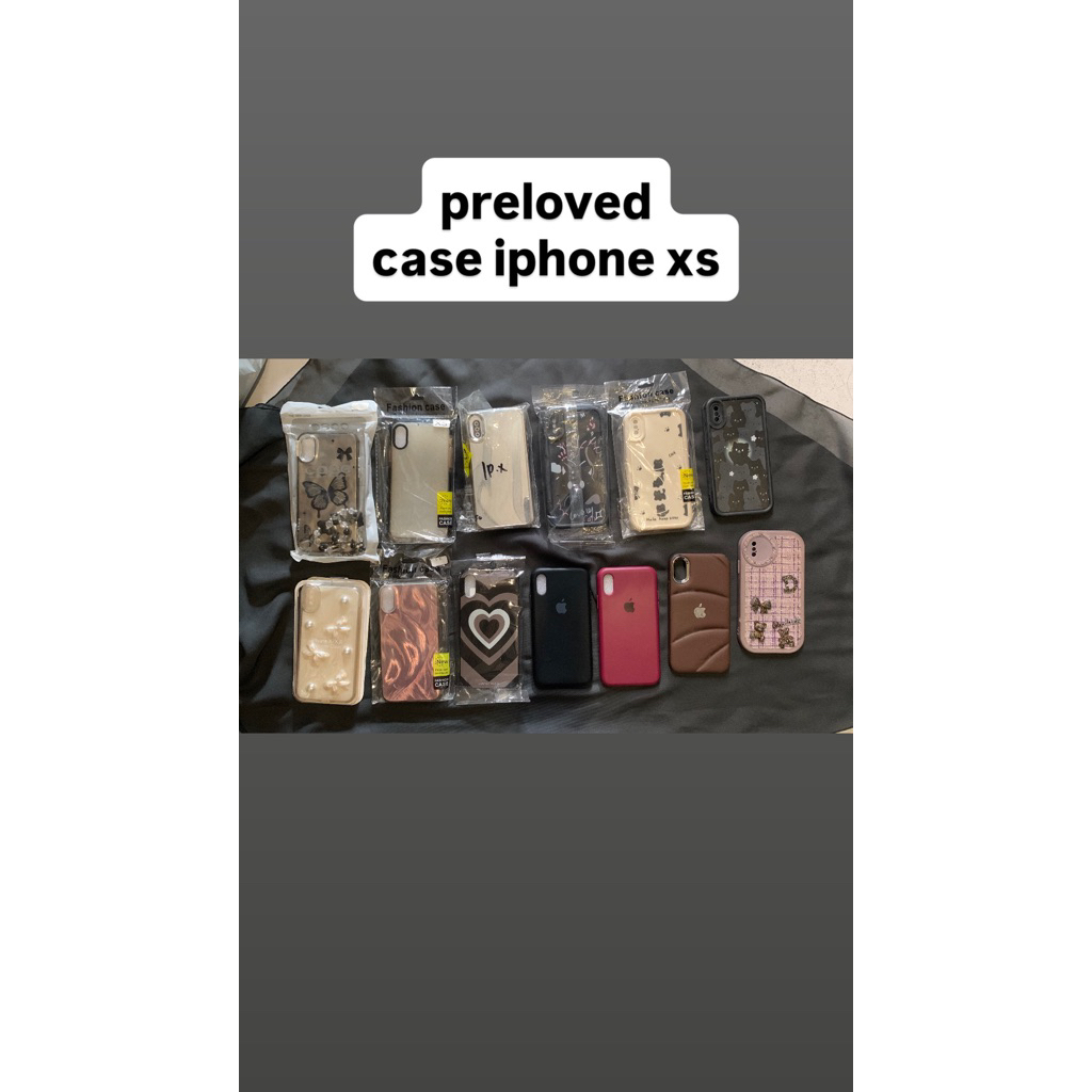 CASE IPHONE XS MINUS PEMAKAIAN