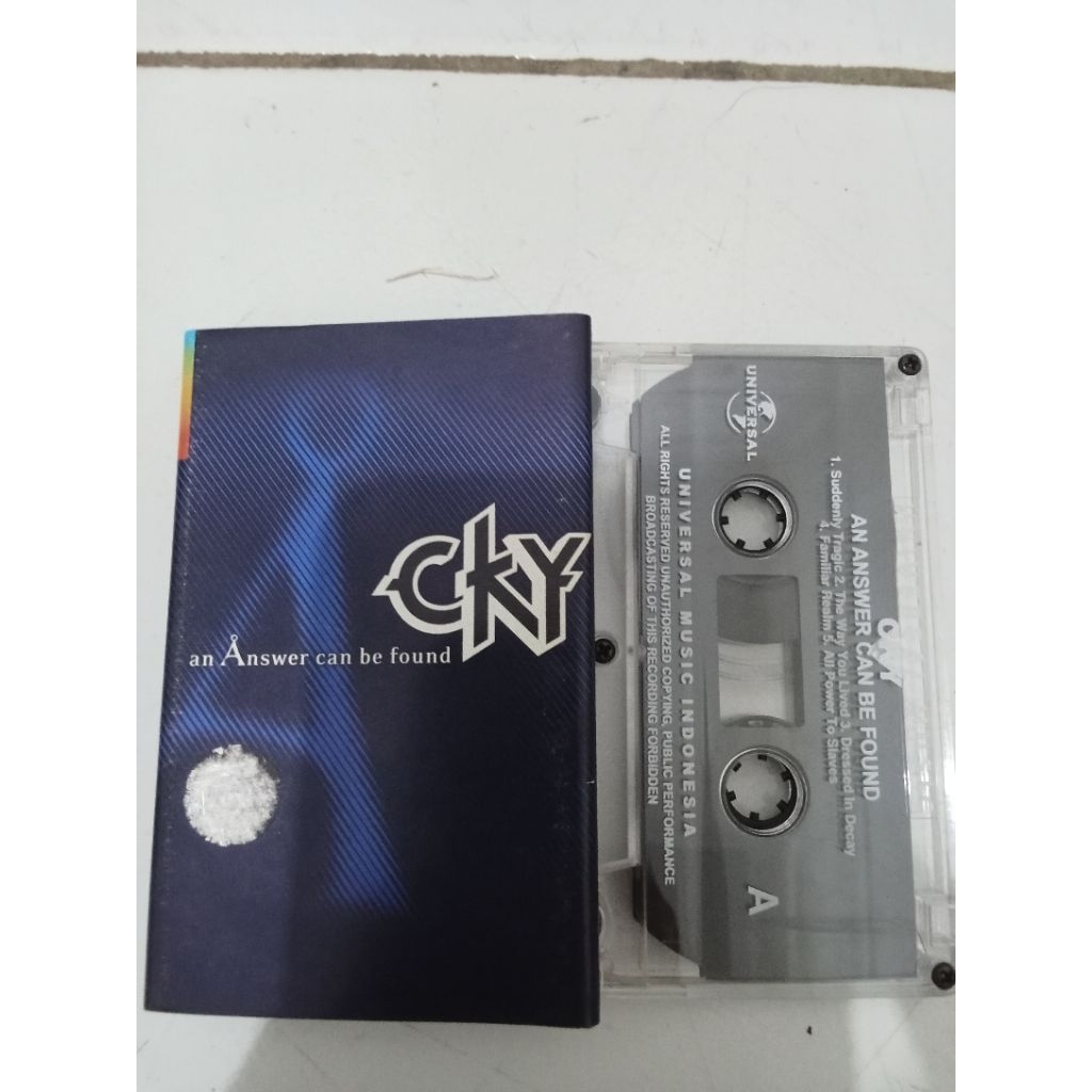 Kaset Pita CKY - An Answer Can Be Found - Rock