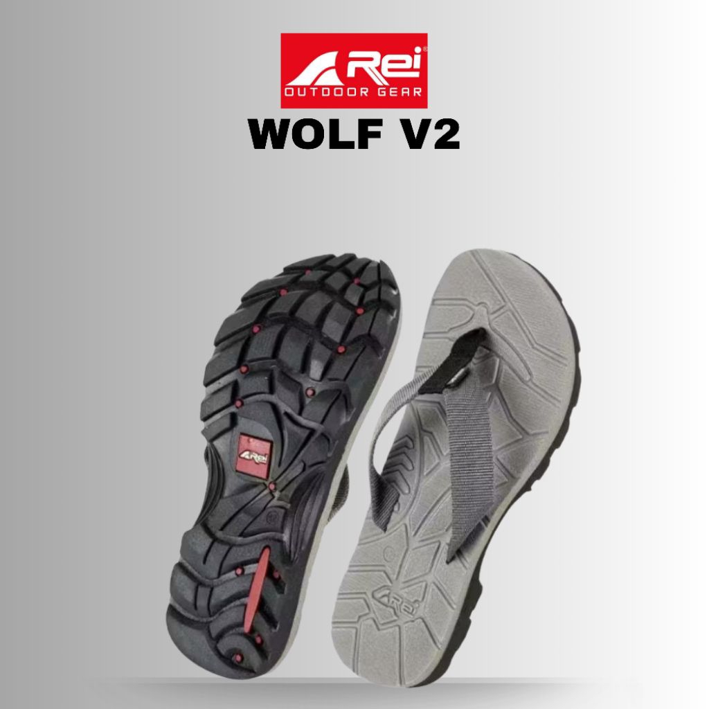 Sandal Jepit Rei Wolf V2 Ori100% Kuat dan Nyaman