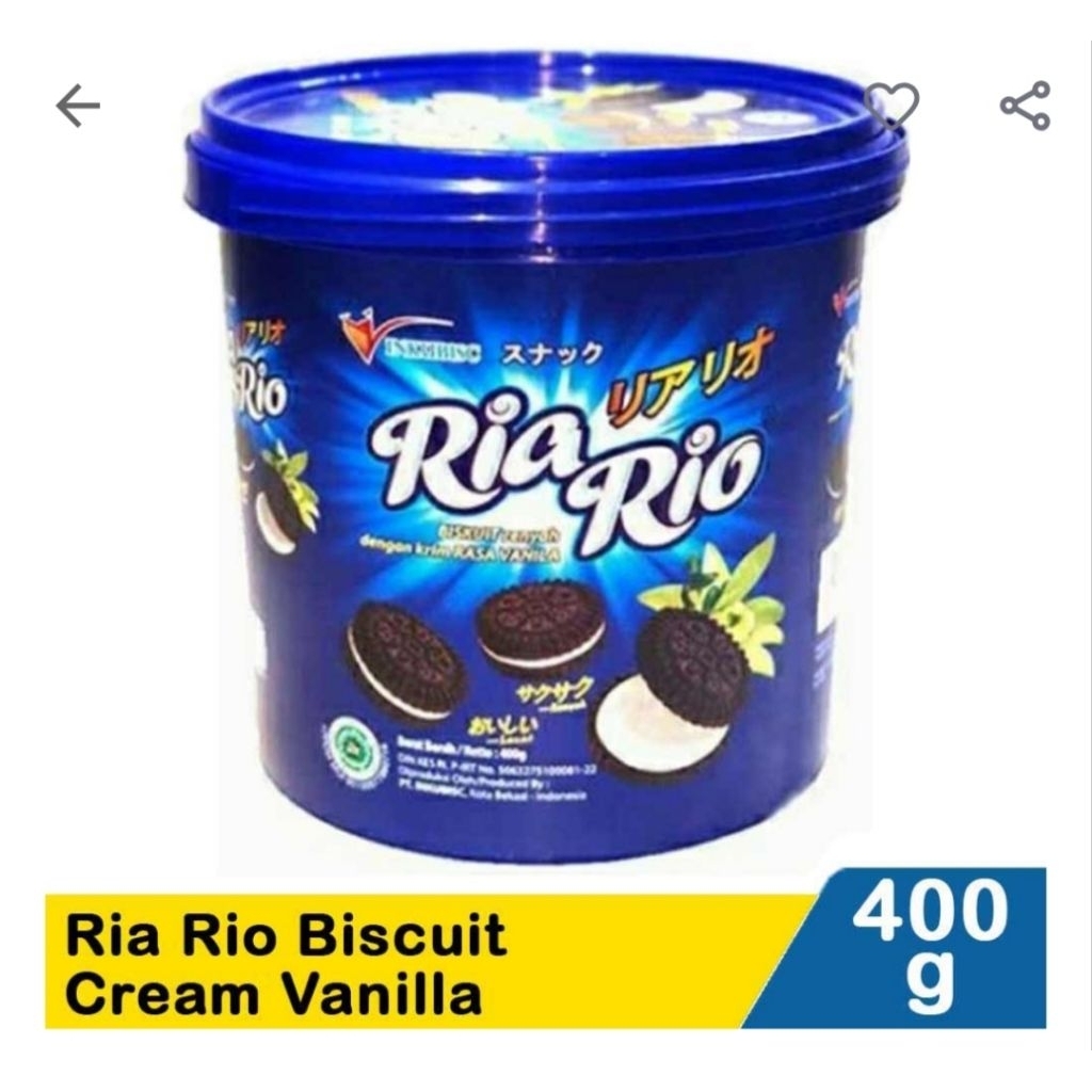 Ria Rio Biscuit 400 gr
