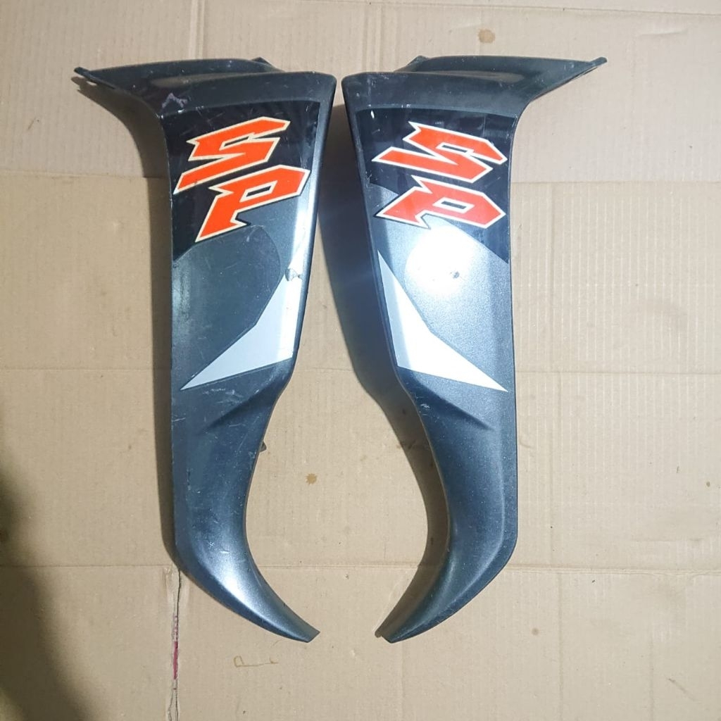 Legshield Sayap Luar Shogun 125 SP NR Robot Original Copotan Set Kanan Kiri Siap PasangCover Sayap D