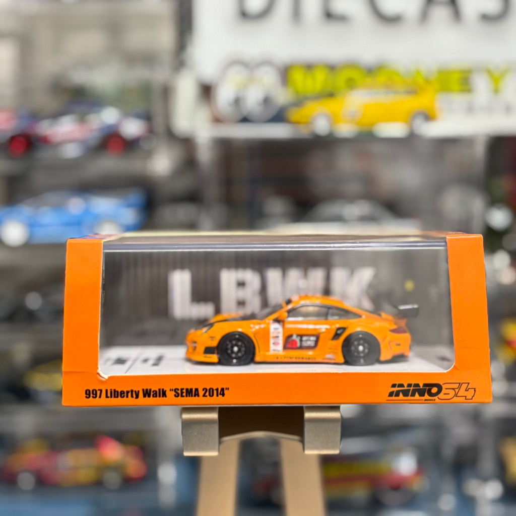 INNO64 - 997 Liberty Walk Sema 2024 - Orange [Unsealed] | INNO64 Models