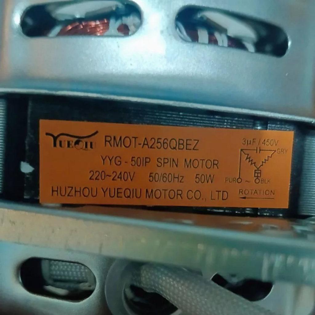 Dinamo Spin Pengering Mesin Cuci SHARP 2 Tabung Original RMOT-A256QBEZ
