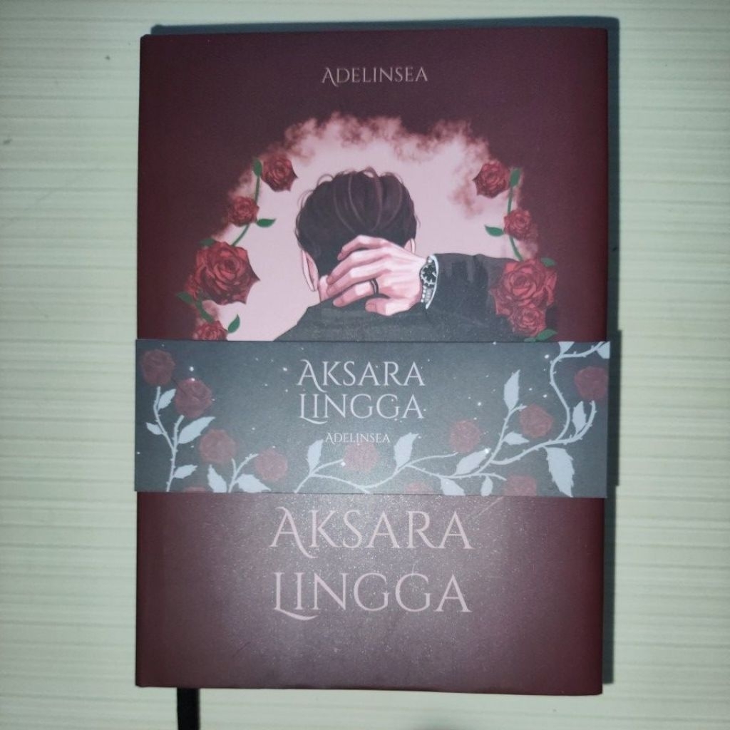 Prelov Novel Aksara Lingga by Adelinsea HC Book Only (baca deskripsi)