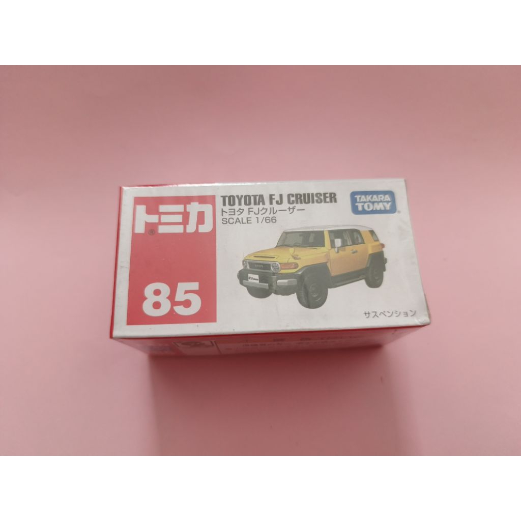 TOMICA REGULER 85 TOYOTA FJ CRUISER YELLOW