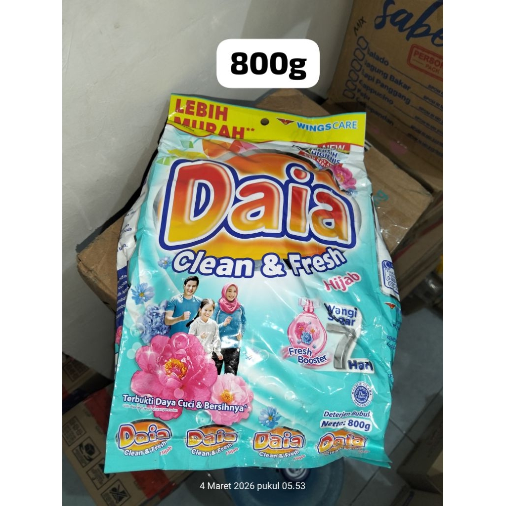 daia deterjen bubuk 800g