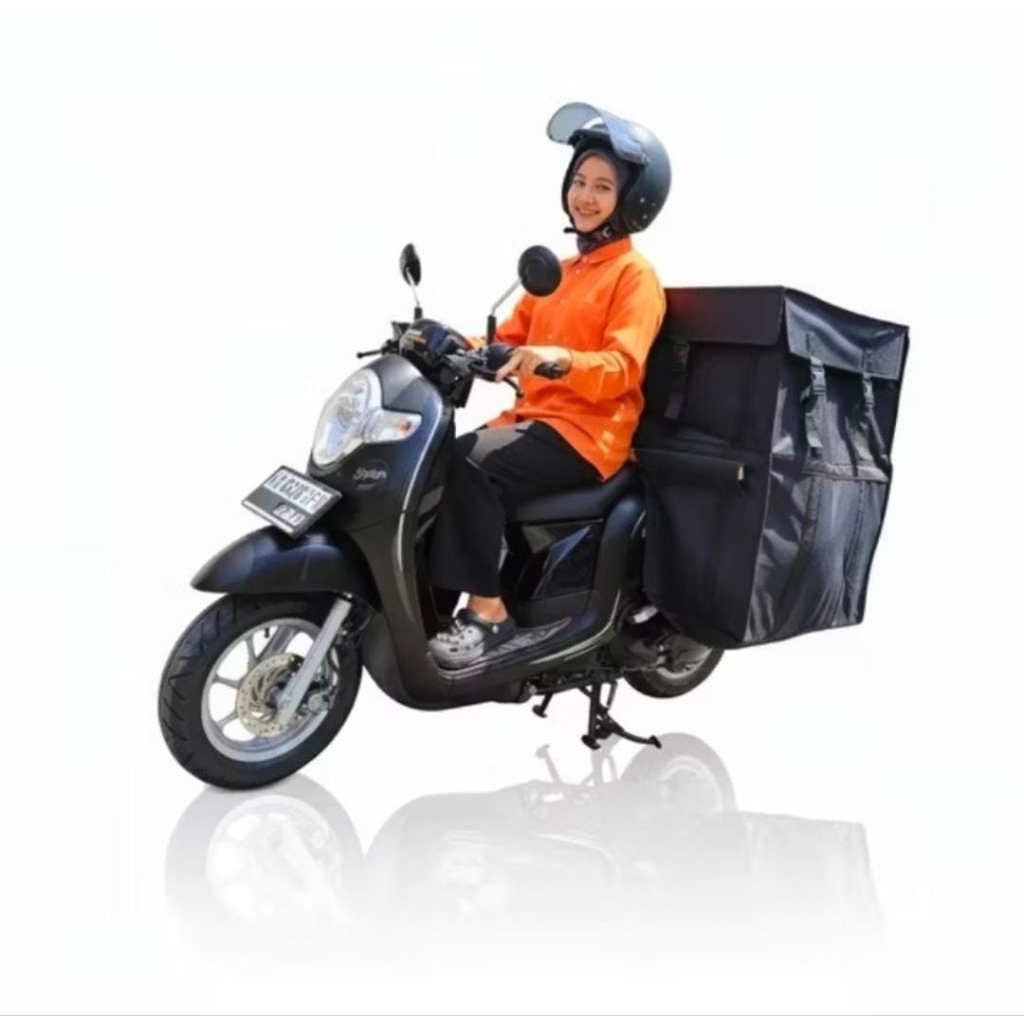 RJOT-SUPER Tas Motor Susun. Tas Kurir Anti air. Ronjot Motor. Tas Cargo