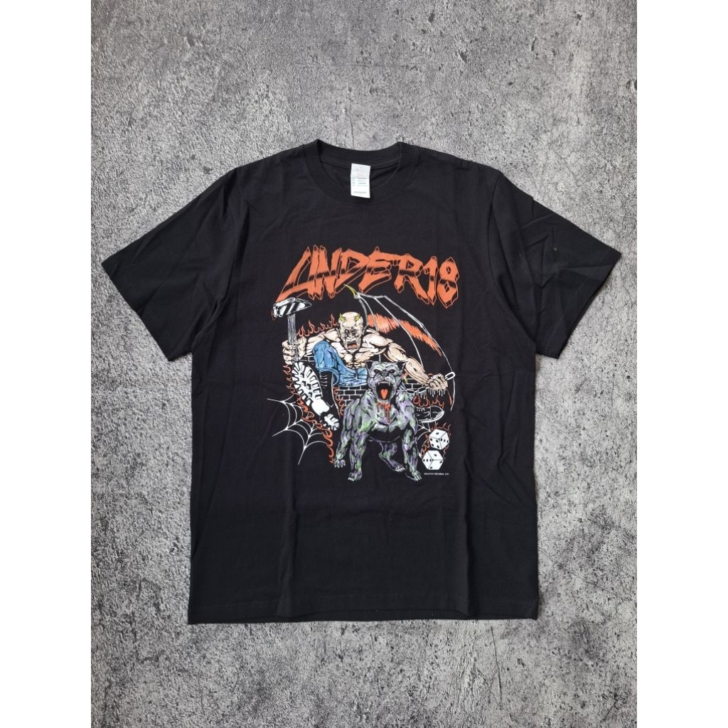 kaos band UNDER 18 bandung hardcore original merch maternal disaster records