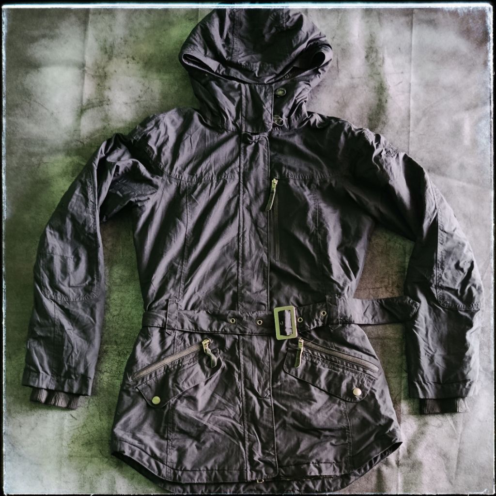 Columbia jaket cewek parka coat omni heat thermal puffer size M