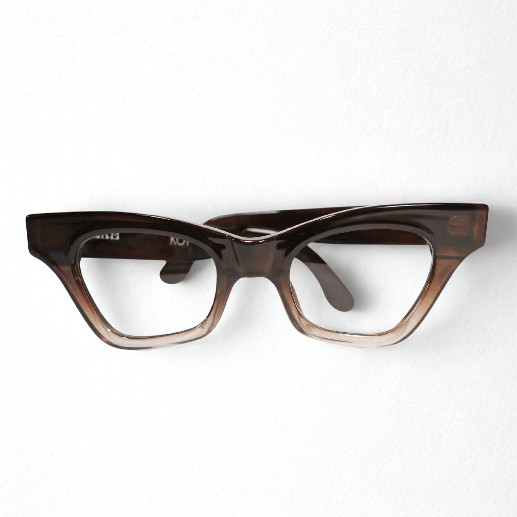 OKO.Eyewear KOT SHADES BROWN - Kacamata Handmade Unisex Frame Premium