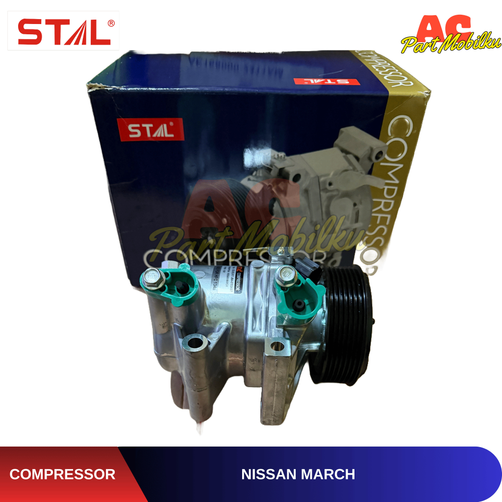 Kompresor AC Mobil (ASSY) Nissan March / Datsun Go Compressor