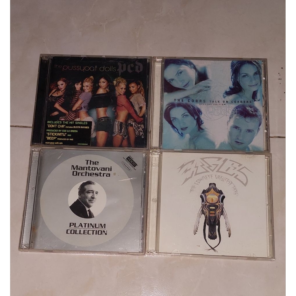 cd THE PUSSYCAT DOLLS-PCD / THE CORRS-Talk On Corners (Special Edition) / THE MANTOVANI ORCHESTRA-Pl
