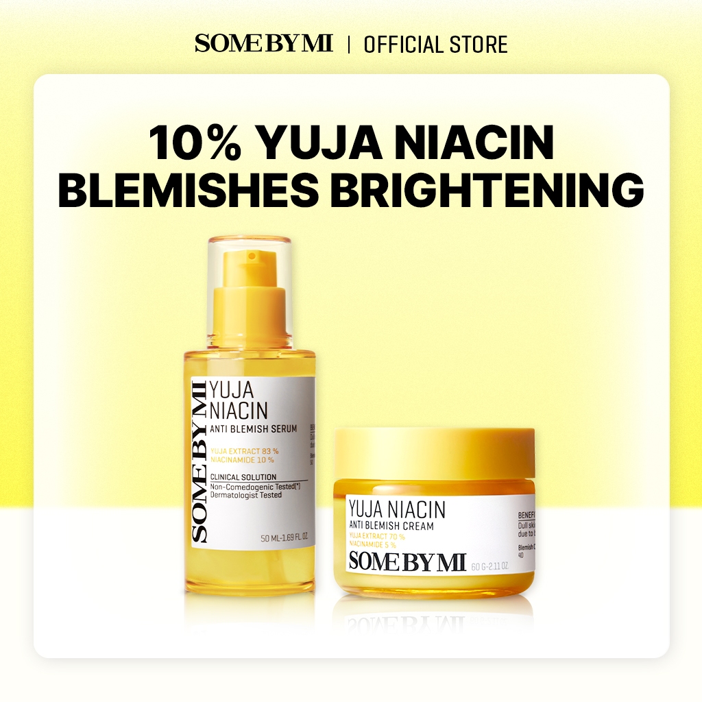 SOME BY MI Yuja Niacin Serum+Cream 2 Step Set