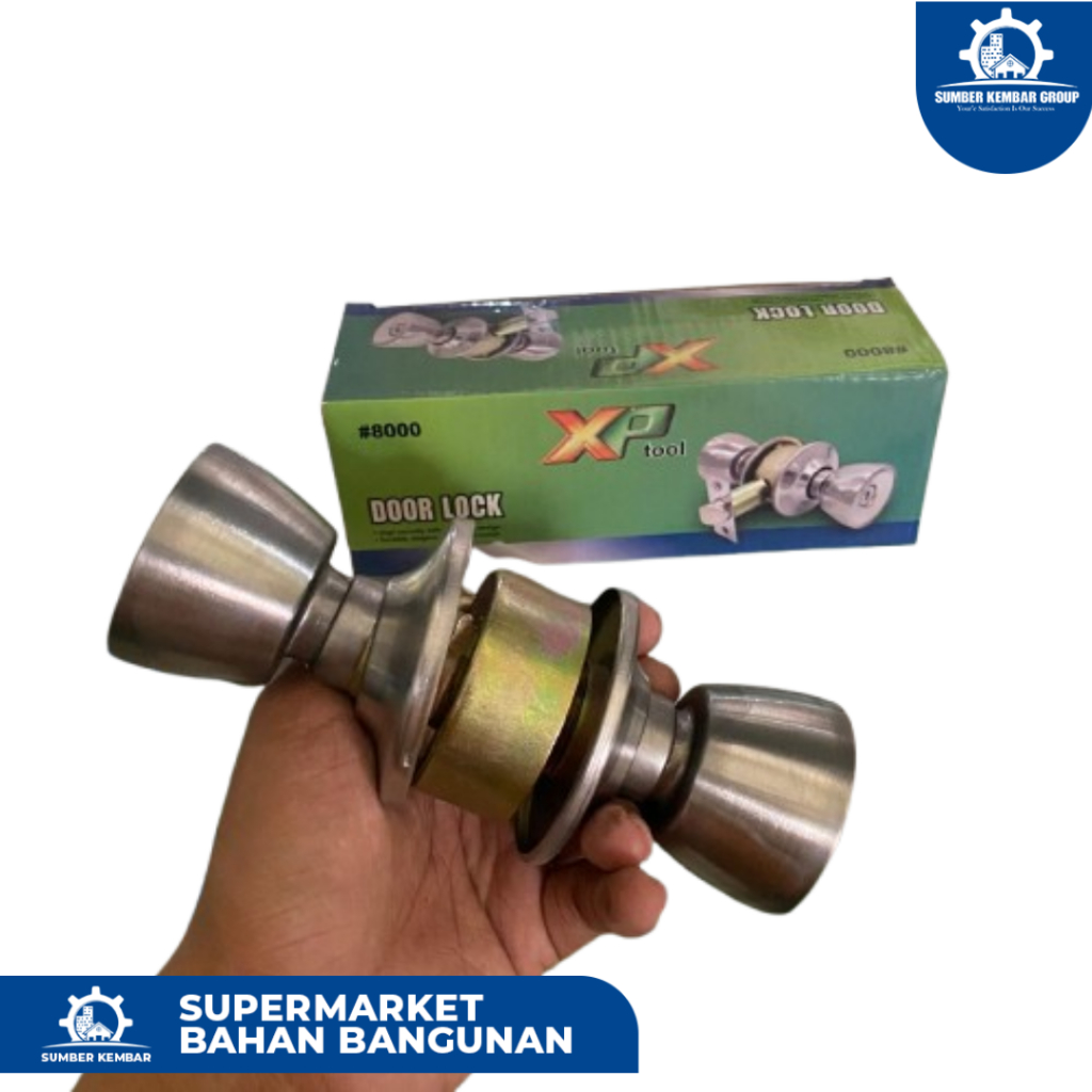 Handle Pintu Bulat XP Tool #8000 - Kunci Pintu Kamar Tidur & Rumah