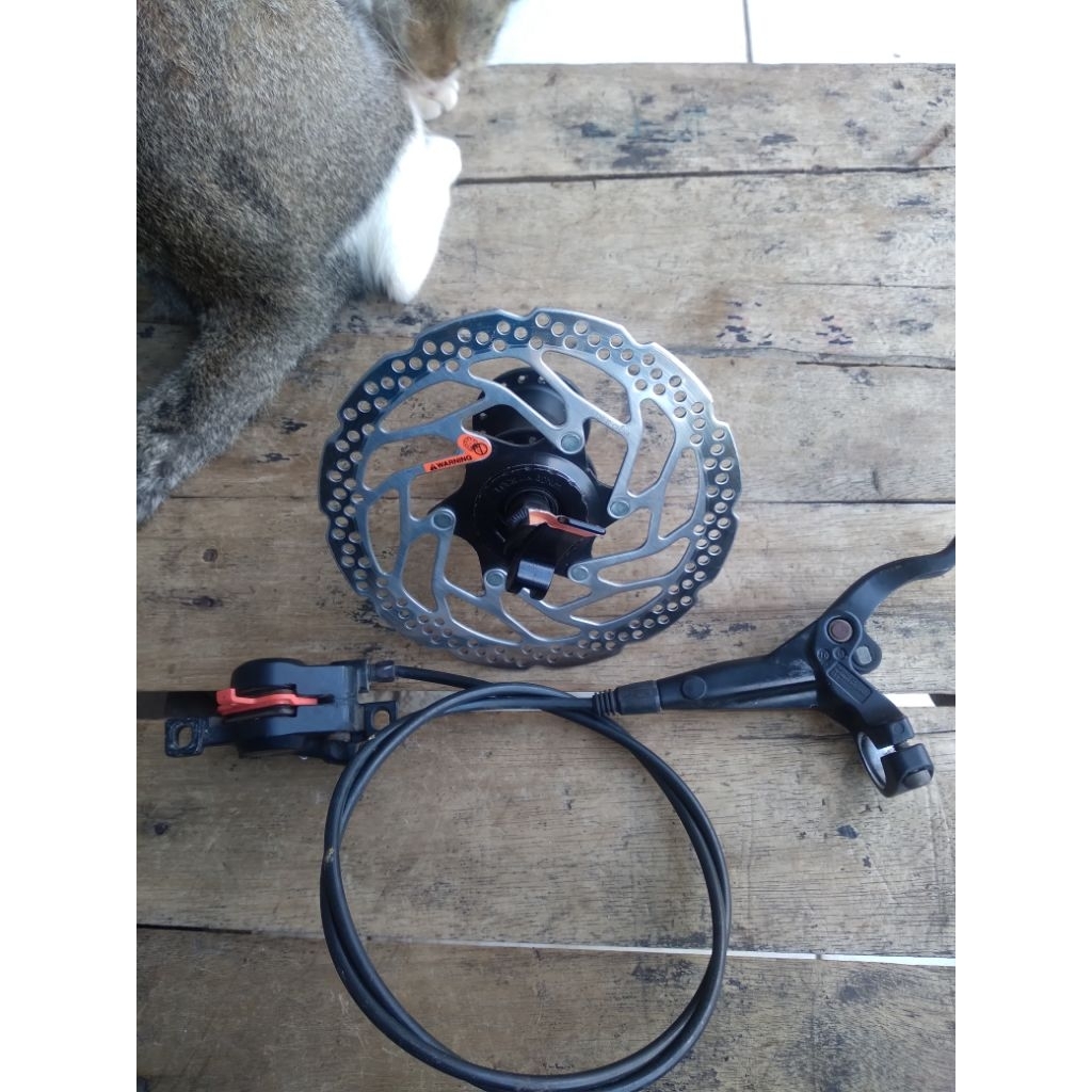 rem hidrolik shimano M445