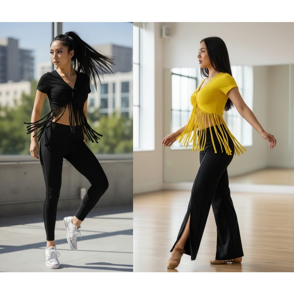 ATASAN BAJU SENAM  BELLY DANCE RUMBAI