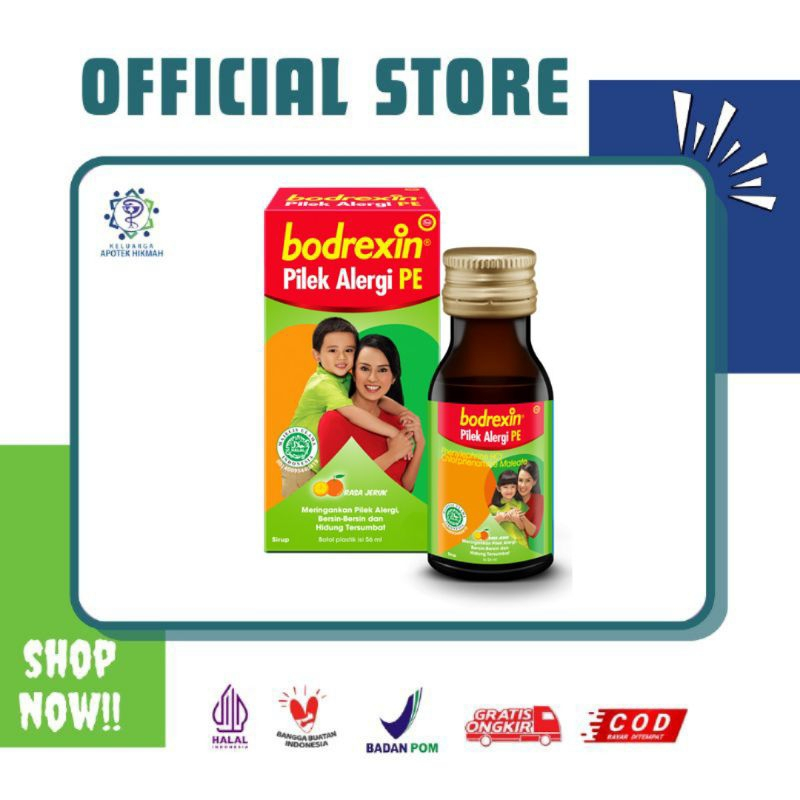 Bodrexin syrup flu pe