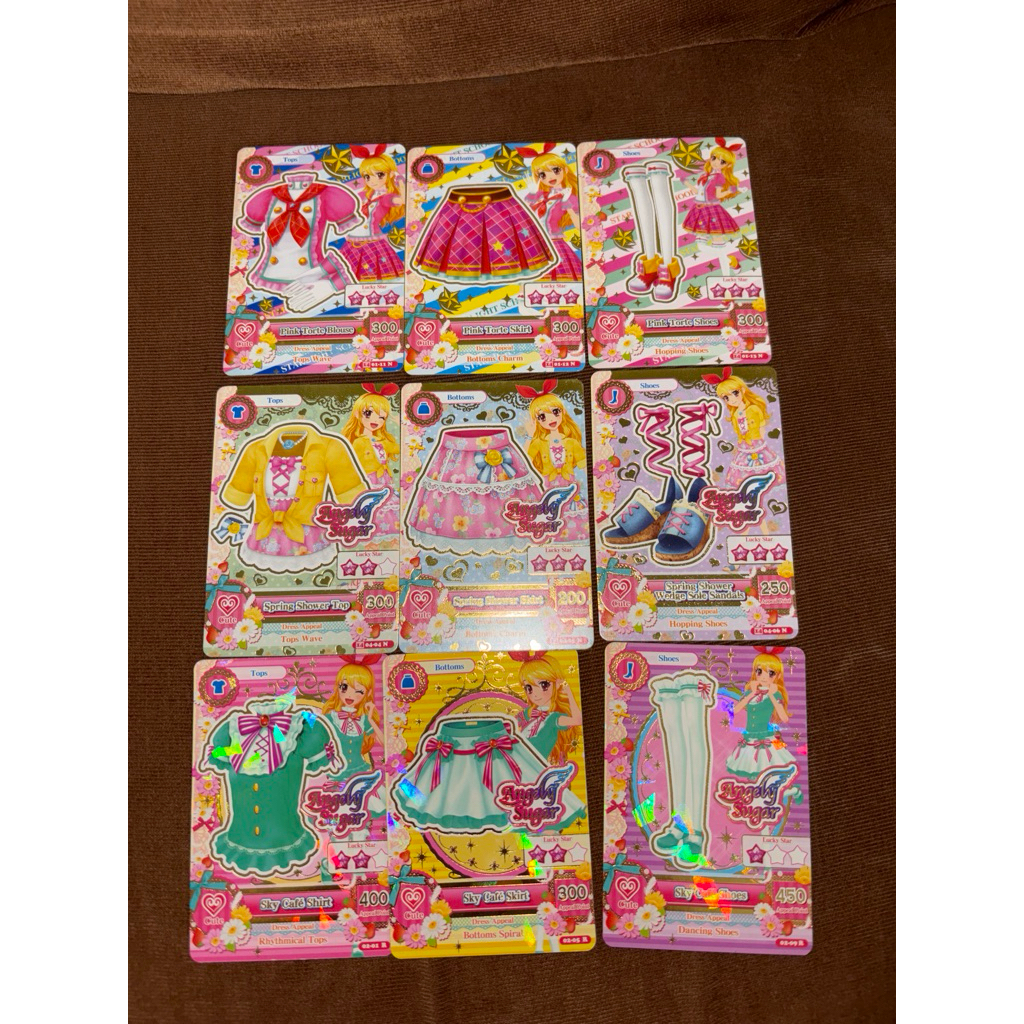 Aikatsu Ichigo Pink Torte, Spring Shower, Sky Cafe Rare Card