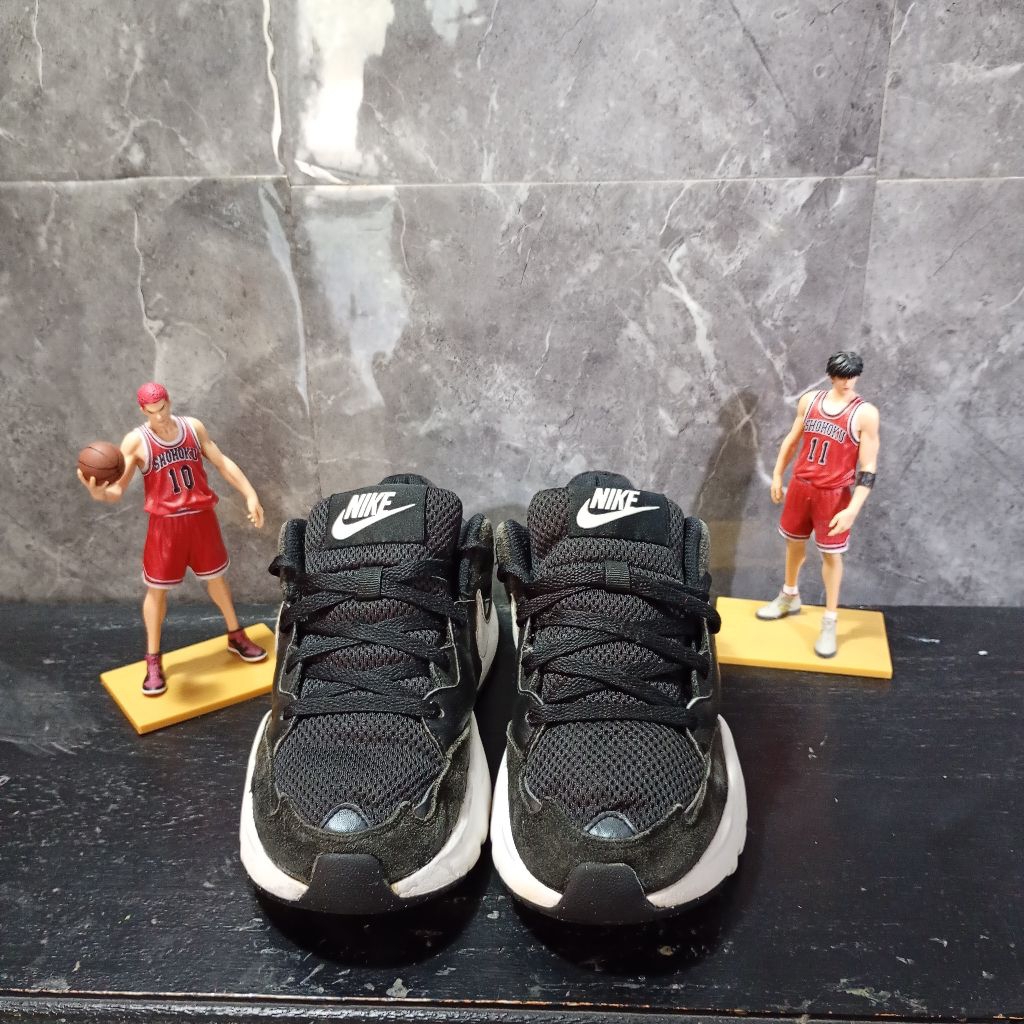 Nike Air Max Fusion black / white, ukuran 38 ( insol 23cm )