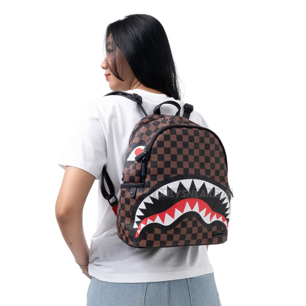 SPRAYGROUND THE PRIVATE JET SHARK CLUB SAVAGE BACKPACK