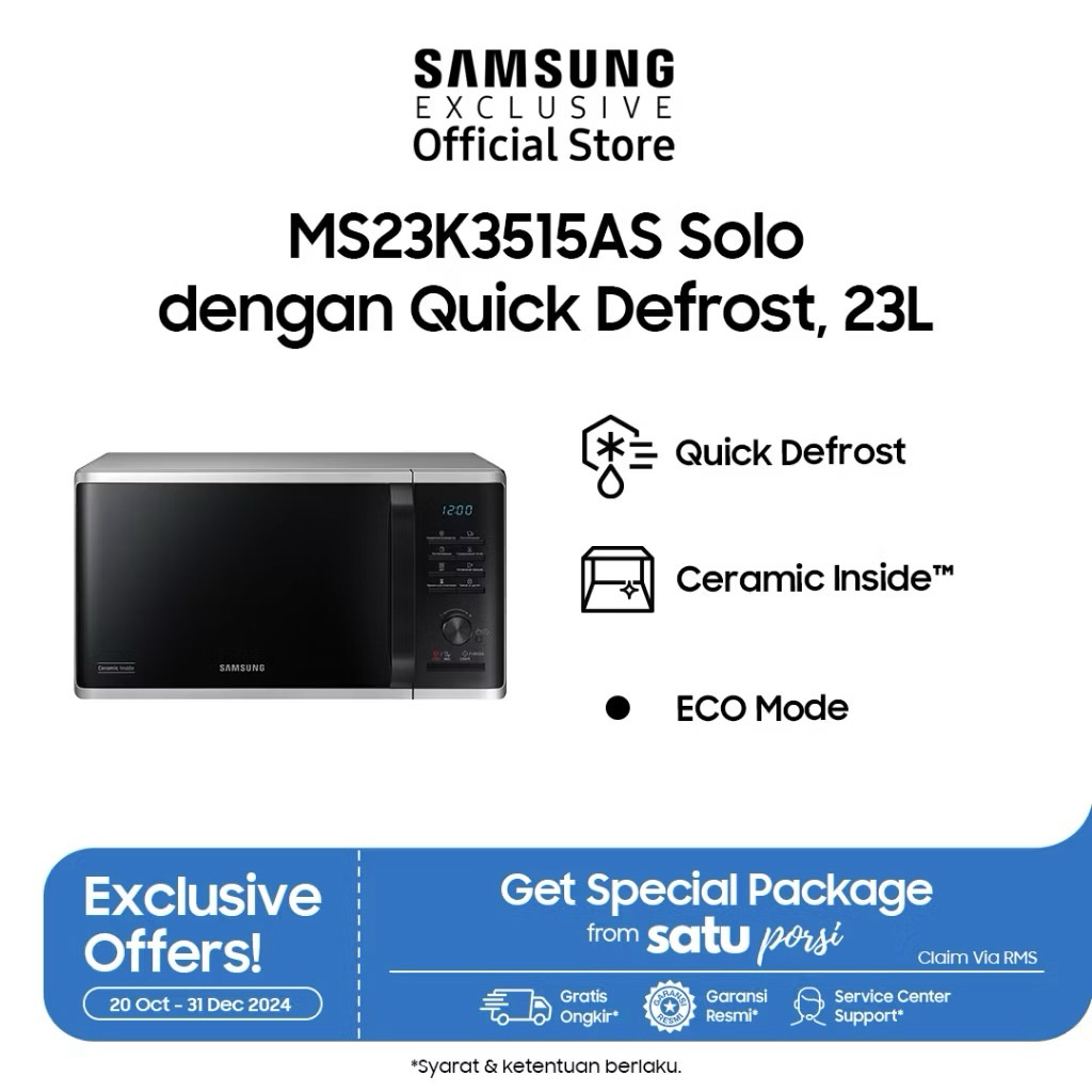 samsung microwave oven 23L