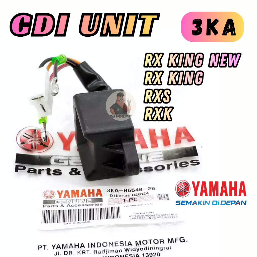 3KA-H5540-20 CDI 3KA CDI UNIT 3KA ORIGINAL YAMAHA RX KING NEW RX KING RX S RX K DLL