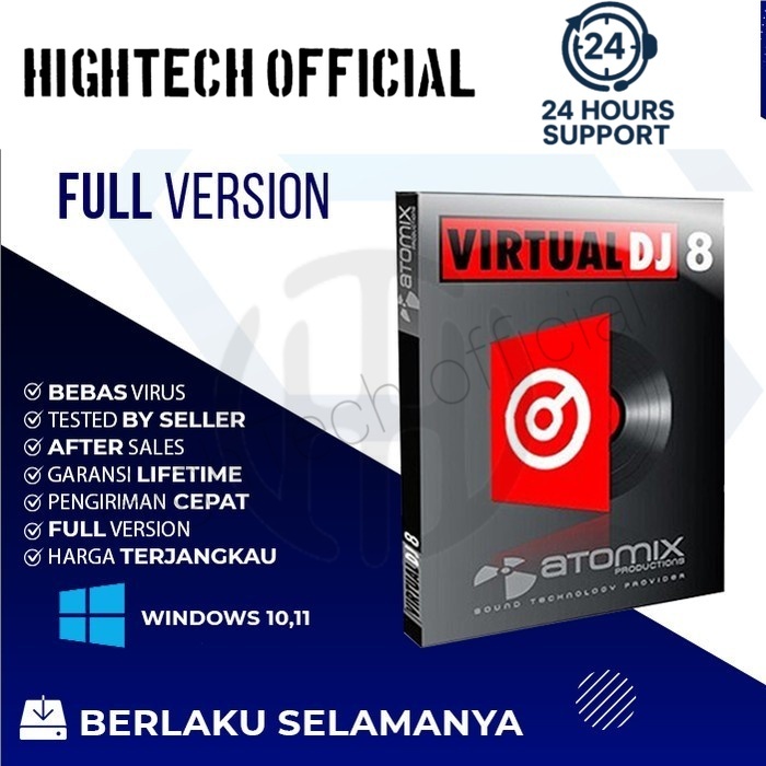 Aplikasi DJ Atomix VirtualDJ 2025 Pro Infinity 8 [WIN] Full Version