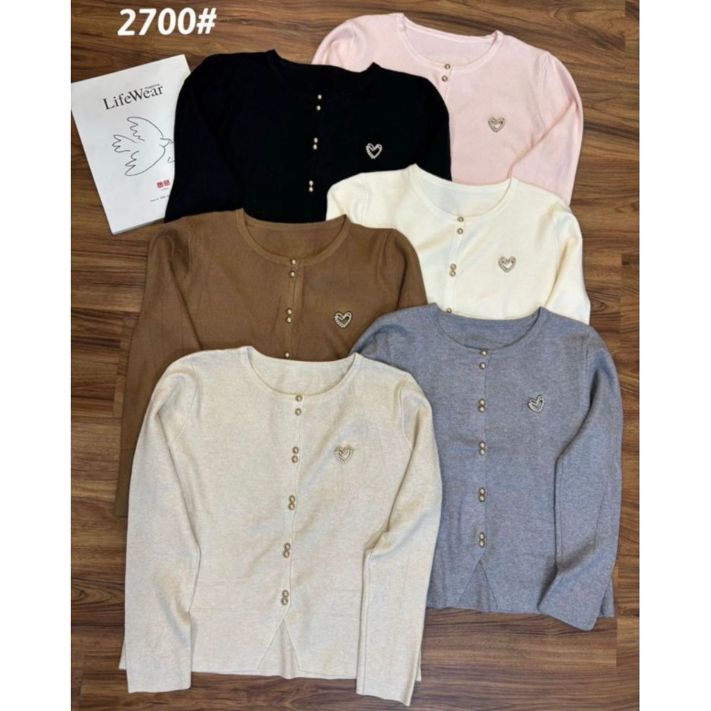 SWEATER CARDY RAJUT LOVE