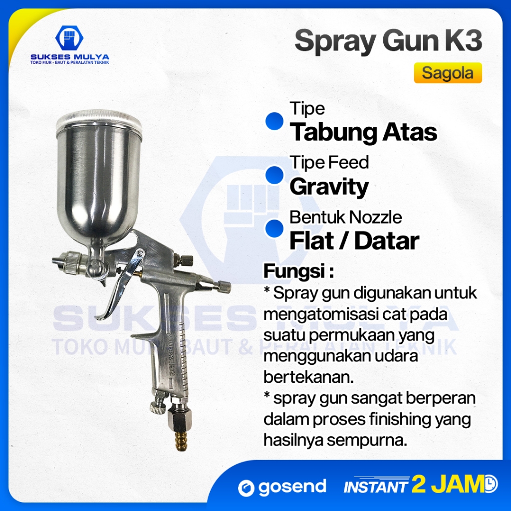 SPRAY GUN K3 SAGOLA