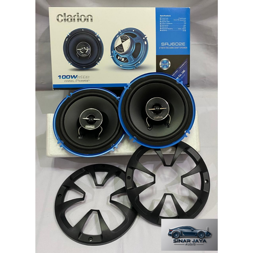 Speaker Mobil Speaker Split 2 way Clarion Speaker SRJ Series SH1636C