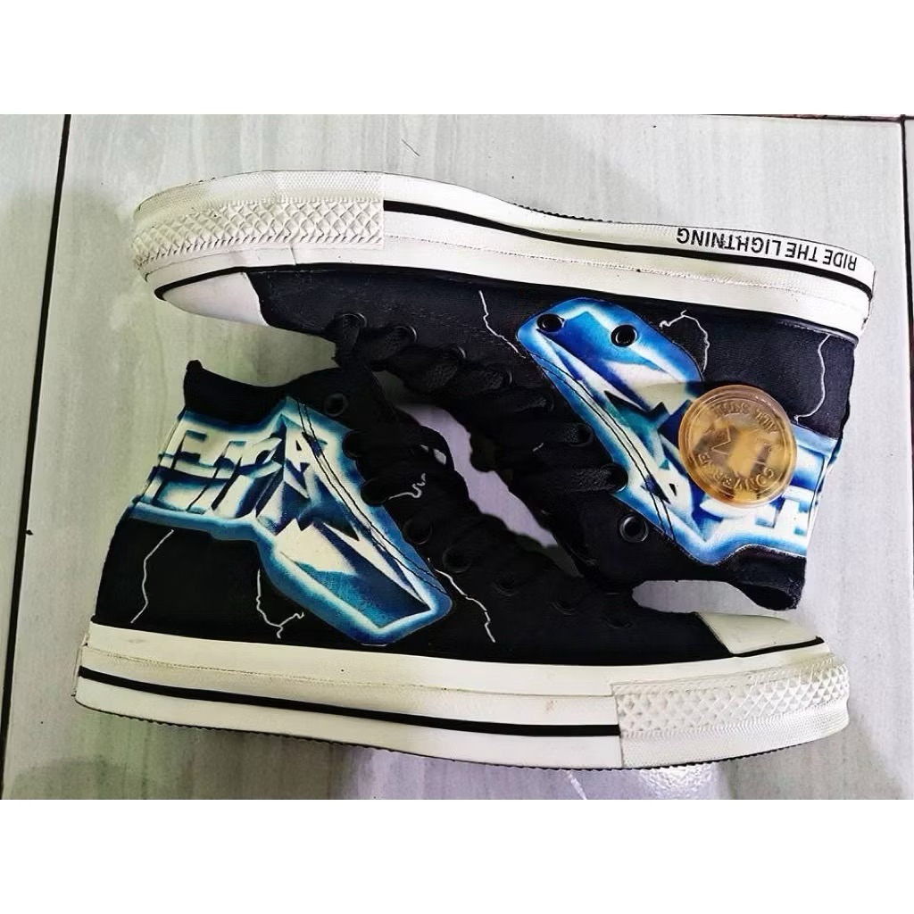 converse metallica ride the lighting original