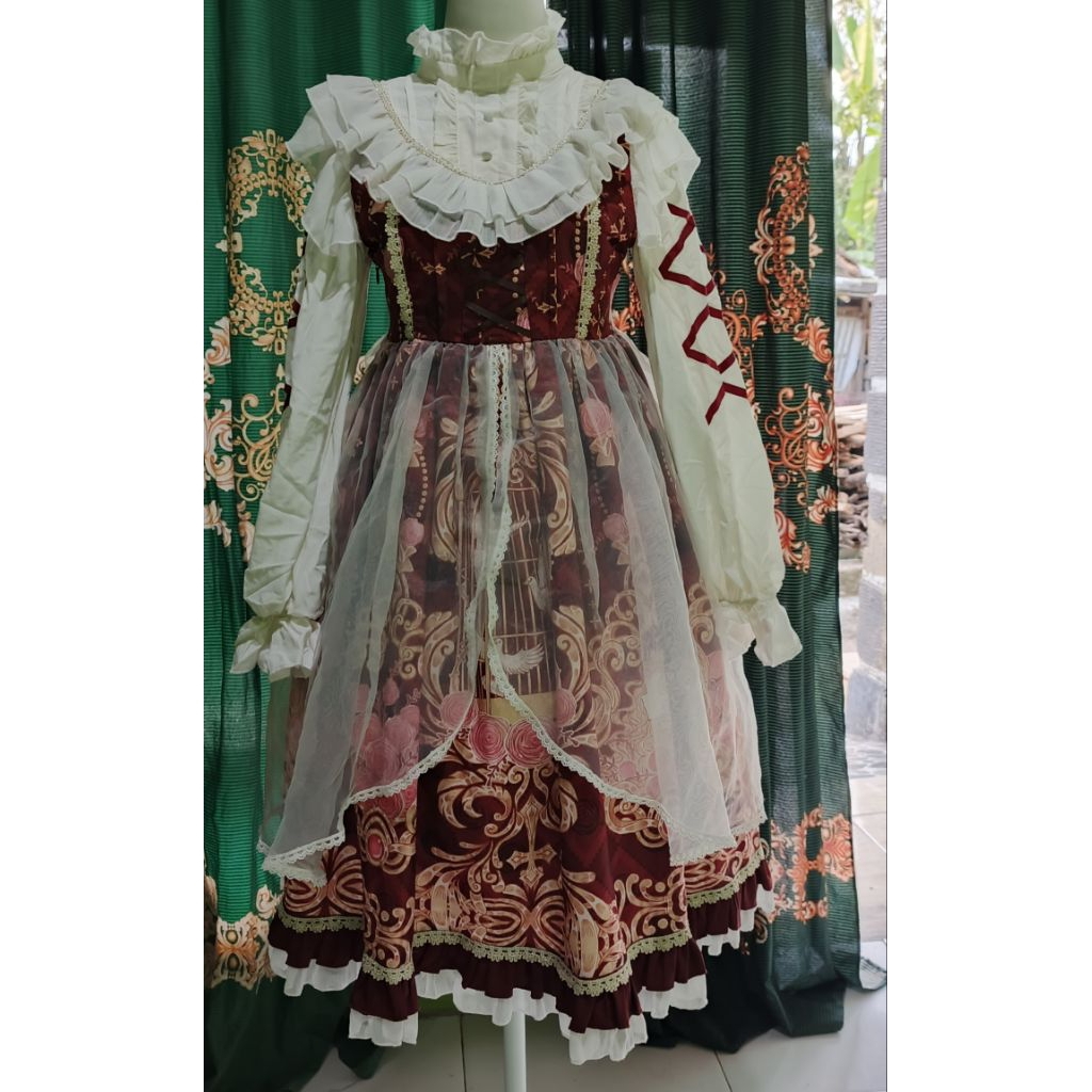 Set lolita dress kawai (BACA DESKRIPSI)