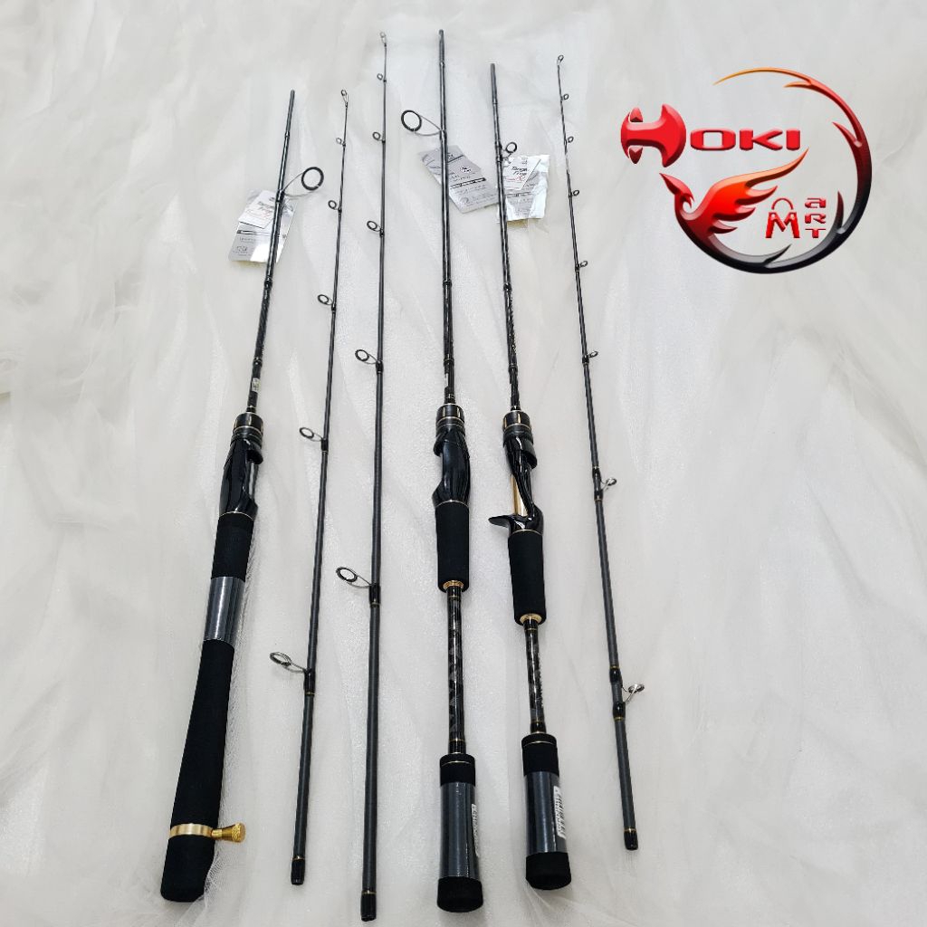 Joran spinning dan bc seahawk carbon fury 165 180 198 / joran seahawk cross wrap carbon hollow kuat