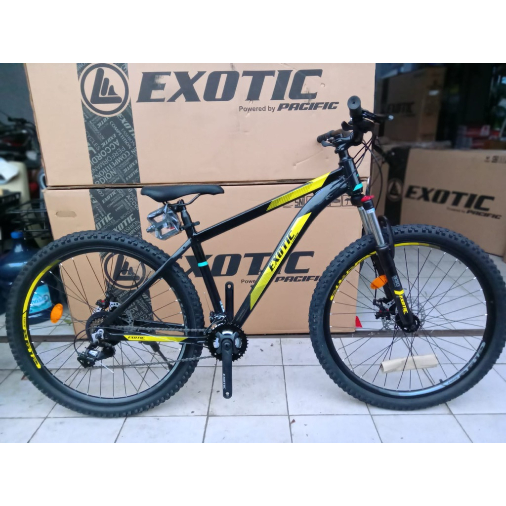 Sepeda MTB 26 inch / 27.5 inch EXOTIC 2612 AF 2 x 8 speed ALLOY
