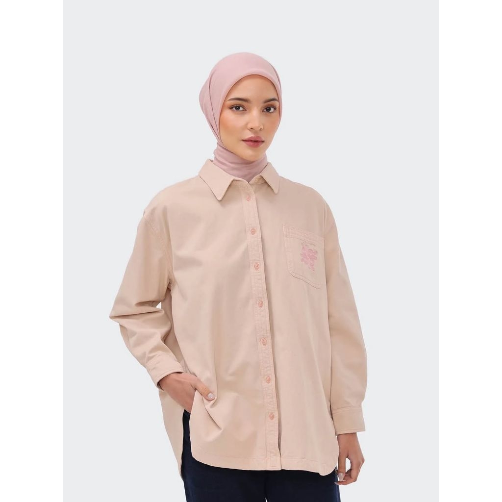 SALE New Riamiranda Ronna Top Denim Free Paperbag